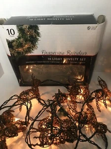 Reindeer grapevine string lights - Picture 1 of 4