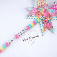 Personalised Dummy Clip Pacifier Chain Strap Cocomelon Metal Clip Baby Shower 