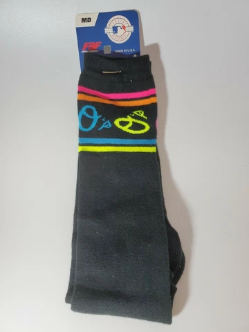 Baltimore Orioles MLB FBF Dress Socks Crew Cut Socks Medium 5-10 NEW Cover