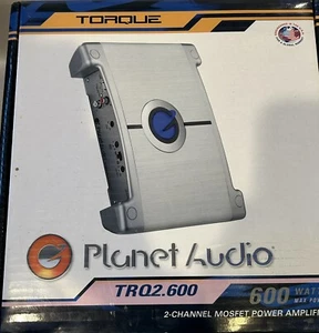 Planet Audio Verstärker TRQ 2.600, Torque Model 600W High Output 2 Kanal - Bild 1 von 9