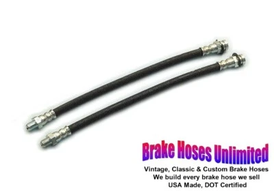 FRONT BRAKE HOSES Dodge Six & DeLuxe Six, D12, D13, D15, D16, 1939 1940 - Image 1 of 2