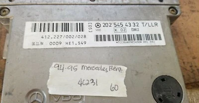 202 545 43 32 T Mercedes-Benz C220 1994-1995 módulo de control del acelerador Foto 1 de 4