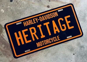 Harley Davidson Softail Heritage Vintage Style License Plate CVO - Bild 1 von 1