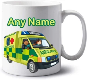Taza de ambulancia paramédica personalizada Jumbo 20 oz servicio de emergencia regalos de trabajo - Imagen 1 de 5