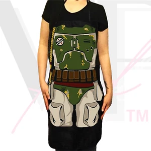Star Wars Apron BOBA FETT Fun Adjustable Kitchen Grill Costume Cosplay Gift Idea - Picture 1 of 5