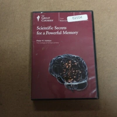 Great Courses Scientific Secrets For Powerful Memory Dvd Movie NO BOOK - Image 1 of 2