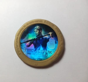 Percy Jackson Sea of Monsters 2013 Fox Carl Karcher Enterprises Coin Annabeth - Picture 1 of 2