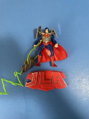 Figura de acción Kenner Total Justice Superman 1996 vintage suelta. Foto 1 de 4