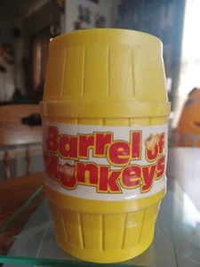 Vintage BARREL OF MONKEYS by Milton Bradley 1989 ~YELLOW~ Brand New Sealed - Picture 1 of 10
