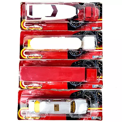 Majorette 300 Series Lot of 4 Limousine, Transport, Truck w/Boat, Petrol Tanker - Image 1 of 4