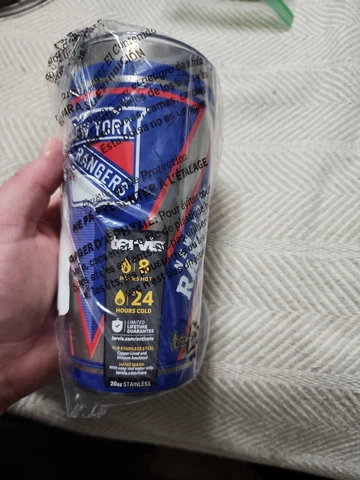 NEW! Tervis New York Rangers 20oz. Tumbler Cup, NHL Hockey Cover