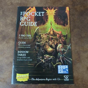 Free RPG Day 2023 Pocket PRG Guide Dragon Shield 5E - Bild 1 von 3