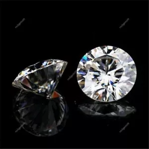 2 MM Lab Grown CVD Diamond 6 Pcs Round Cut Grade D CERTIFIED VVS1 Lot - Picture 1 of 7