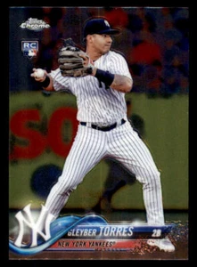 2018 Topps Chrome Update #HMT26 Gleyber Torres RC - Picture 1 of 2