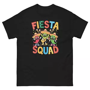 Fiesta Squad Cinco de Mayo Celebration Mexican Fiesta Graphic classic tee - Picture 1 of 7