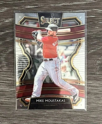 2020 Panini Select Base #25 Mike Moustakas Cincinnati Reds - Image 1 of 2