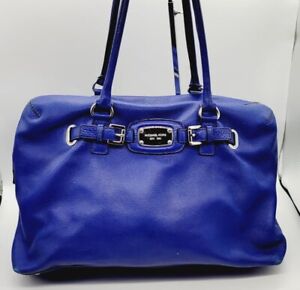 Michael Kors Large ELECTRIC BLUE Leather Tote Shoulder Handbag