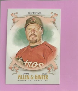 2021 Topps Allen & Ginter #263 Roger Clemens Houston Astros - Picture 1 of 1