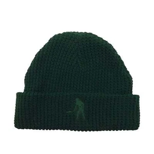 Passport Organic Cotton Waffle Knit Beanie Dark Green - Picture 1 of 1