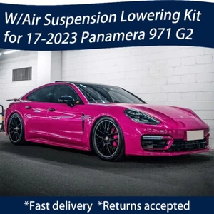 💥for 17-2023 Porsche Panamera 971 Adjustable Lowering Links Air Suspension Kit - Picture 1 of 5