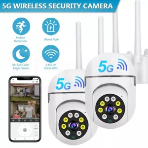 1080P HD WIFI Wireless IP Security Camera Outdoor CCTV PTZ Smart Home IR Cam 5G - Picture 1 of 15