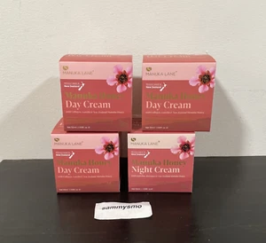 Manuka Lane Manuka Honey DAY CREAM, Collagen, Lanolin 1.69oz, x4 - Picture 1 of 2