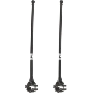 2Pcs Außerhalb Motorrad Flagge Pol Bike Fahnenmast Für Motorrad - Bild 1 von 12
