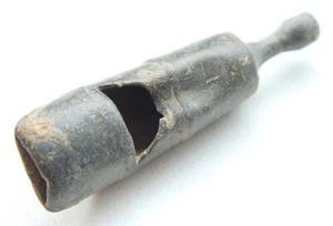 WWI WW1 RUSSIAN EMPIRE MILITARY BRASS WHISTLE (Y22-09) - Picture 1 of 4