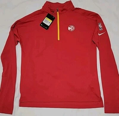 Nike Atlanta Hawks женщин 1/4 молнии куртка женщин S новый с Ярлыками $70 CN4207-657 - Изображение 1 из 4