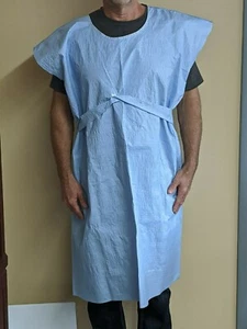 Paquete de 24 delantales protectores para hospital - Imagen 1 de 2