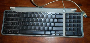 Vintage USB WIRED Apple Keyboard Bondi Blue Model Tested Very Good Condition - Picture 1 of 4