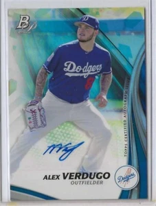 Alex Verdugo 2017 Bowman Platinum Top Prospects Auto #TPA-AV Dodgers - Picture 1 of 2