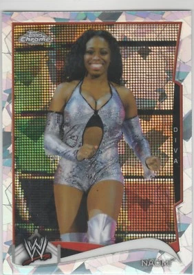 2014 Topps Chrome WWE Atomic Refractor Naomi #34 - Image 1 of 2