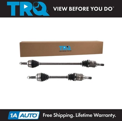 TRQ Front CV Axle Shaft Assembly Set Fits 2020-2022 Toyota Corolla - Image 1 of 4