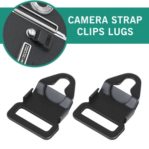 1 Pair Neck Strap Clips Lugs For Bronica 6x6 EC EC-TL S2 SQ-A 6x4.5 ETR ETR-C US - Picture 1 of 15