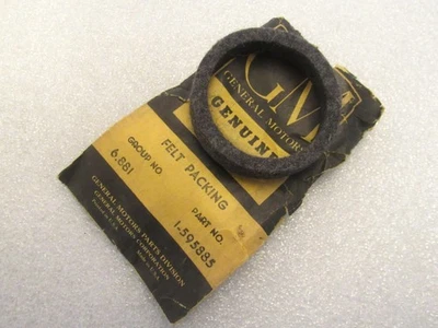 NOS 1937-1954 Chevy Master Fleetline Belair U-Joint Ball Felt Packing GM 595885 - Image 1 of 4