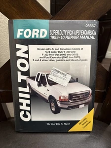 1999-2010 Ford Super Duty Pickups & Excursion Chilton Service Repair Manual 8884 - Bild 1 von 5