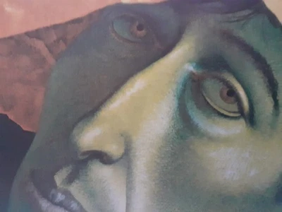 Rudolf Hausner, Trauriger Europäer, Lithographie, numeriert, handsigniert - Bild 1 von 4