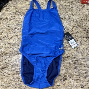 Speedo Women's Swimsuit One Piece Pro Lt Super Pro Solid Adult Blue Size 12/38 - Picture 1 of 8