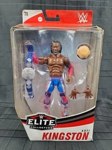WWE Elite Collection Series 78 2020: KOFI KINGSTON (título de panqueques y etiqueta SD) B1 - Imagen 1 de 9