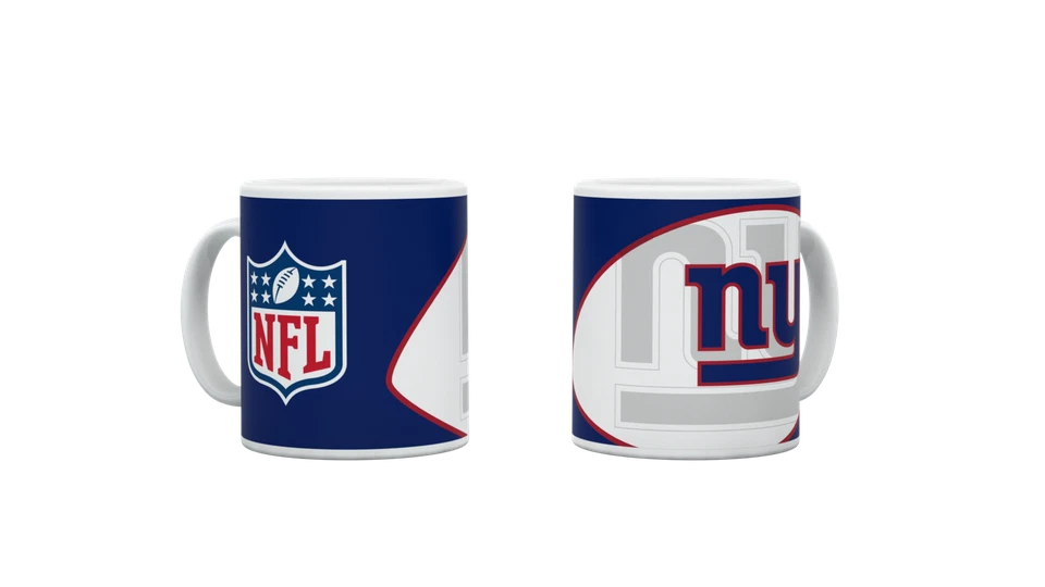 BDA New York Giants NFL Tasse " Shadow Logo & Shield" 330ml Matt