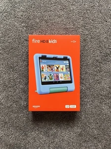 Amazon Fire HD 8 Tablet Kids Tablet 2024 32GB 8inch Screen Blue 🩵 - Picture 1 of 12