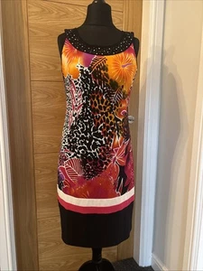 frank lyman dress size 12 . Beaded Neckline - Picture 1 of 7
