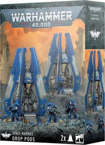 Space Marines Drop Pods Warhammer 40K - Foto 1 di 1