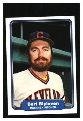 1982 Fleer #361 Bert Blyleven Cleveland Indians NM-MT - Image 1 of 2