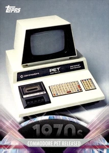 Topps American Pie #127 2011 Commodore Pet lanzado años 70 - Imagen 1 de 2