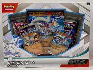 Reshiram ex Kollektion Pokémon Deutsch Booster Box NEU OVP 4 Booster 3 Promos - Bild 1 von 8