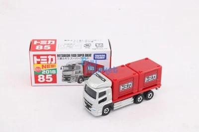 Takara Tomy Tomica No.85 三菱 Fuso 超棒压铸玩具车 2018 全新 — 第 1/4 张图片