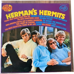 Herman's Hermits The Most Of Vinyl Record MFP 5216 Stereo Pop - Picture 1 of 9