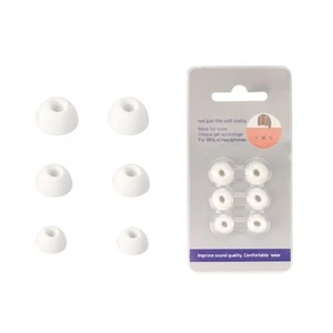 fitting Silicone Ear Tip Soft Touch Silicone Ear Tip set for Earbud Ear(a) - Picture 1 of 8